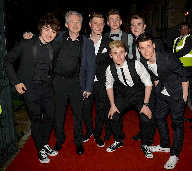 Louis Walsh & Boyband Hometown